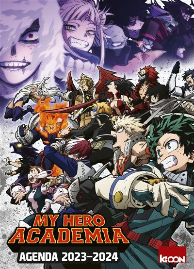 AGENDA MY HERO ACADEMIA 2023-2024