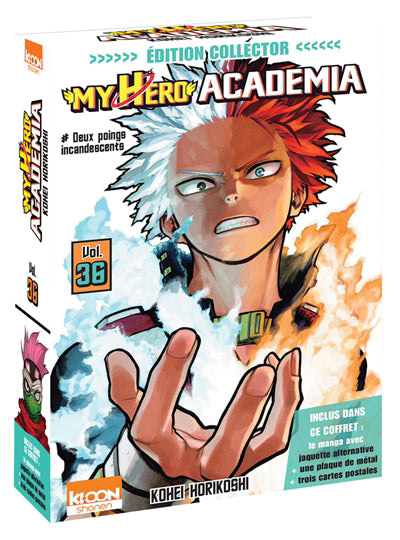 MY HERO ACADEMIA T.36 ED.COLLECTOR (SOUS COFFRET)