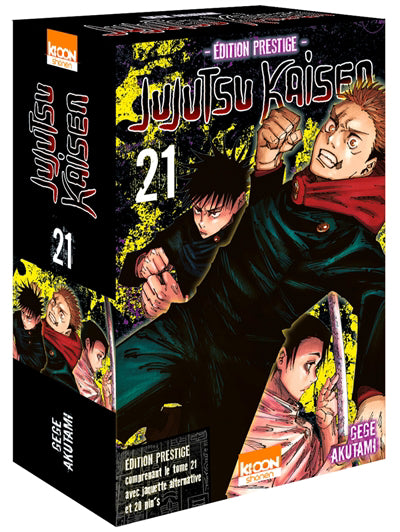 JUJUTSU KAISEN T.21 (COFFRET ED.PRESTIGE)