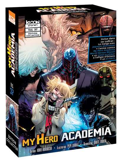 MY HERO ACADEMIA T.37 ED.COLLECTOR (SOUS COFFRET)