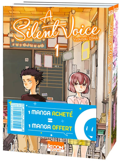 PACK OFFRE DECOUVERTE A SILENT VOICE T01   T02