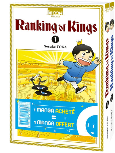 PACK OFFRE DECOUVERTE RANKING OF KINGS T01   T02