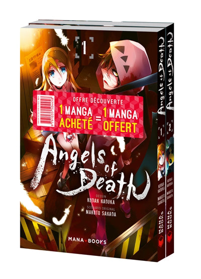 PACK DECOUVERTE ANGELS OF DEATH T01   T02