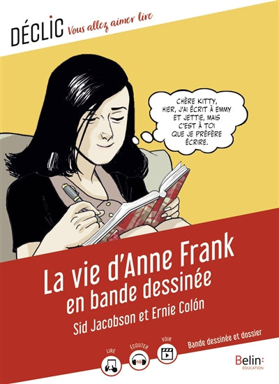 VIE D'ANNE FRANK EN BANDE DESSINEE