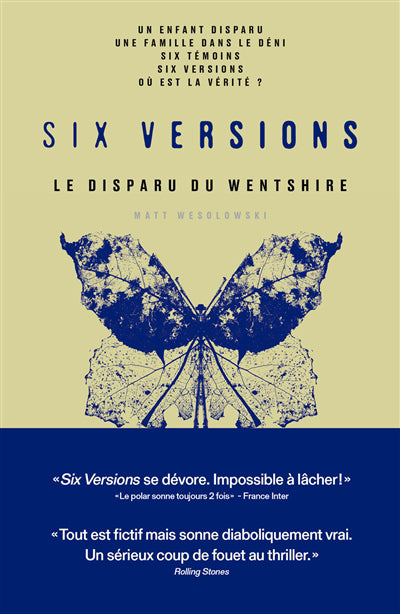 SIX VERSIONS T.03 : LE DISPARU DU WENTSHIRE