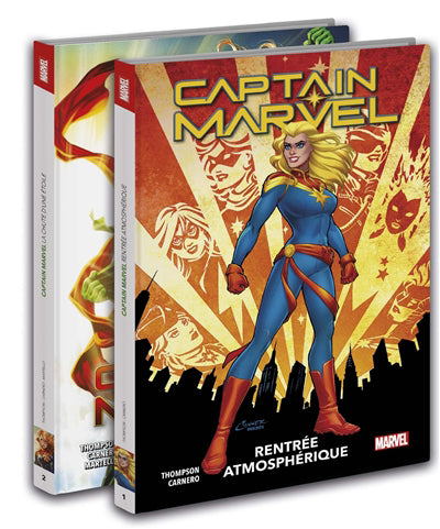 CAPTAIN MARVEL-PACK DECOUVERTE T01 ET T02