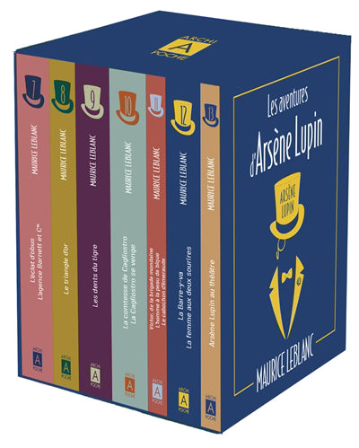 COFFRET ARSENE LUPIN 2 - LES AUTRES CHEFS-D'OEUVRE T.07 A T.13