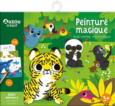 PEINTURE MAGIQUE : BEBES ANIMAUX ED.2021