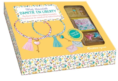 MES BRACELETS D'AMITIE EN LIBERTY (EDITION 2021)  (PETIT COFFRET)