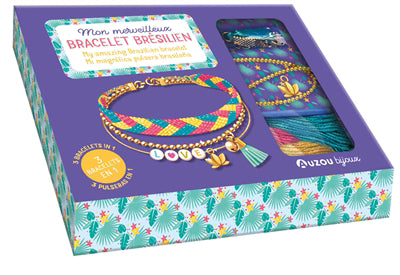 MON MERVEILLEUX BRACELET BRESILIEN (PETIT COFFRET)