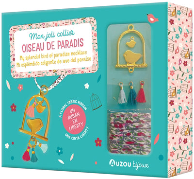 MON JOLI COLLIER OISEAU DU PARADIS (PETIT COFFRET)