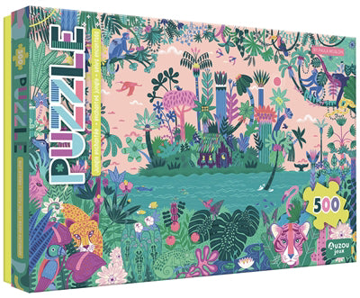 PUZZLE PAULA MCGLOIN : JUNGLE ENCHANTEE 500 PIECES