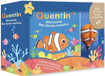 QUENTIN DECOUVRE LES FONDS MARINS N.E. (COFFRET)