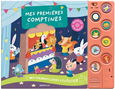 MES PREMIERES COMPTINES + CD AVEC 15 COMPTINES