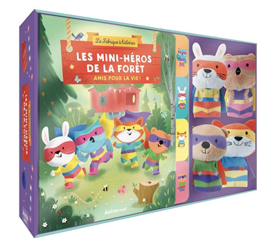 MARIONNETTES A DOIGTS : LES MINI-HEROS DE LA FORET 2 (COFFRET)