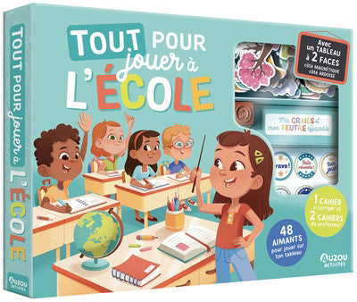 TOUT POUR JOUER A L'ECOLE (COFFRET)