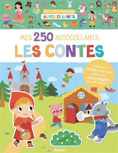 250 AUTOCOLLANTS : LES CONTES