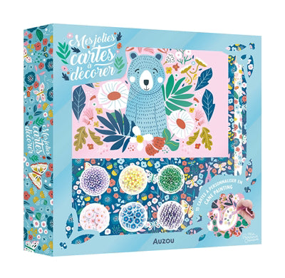 MES JOLIES CARTES A DECORER (COFFRET)