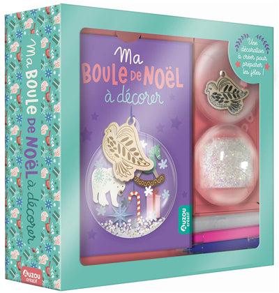 MA BOULE DE NOEL A DECORER (COFFRET)