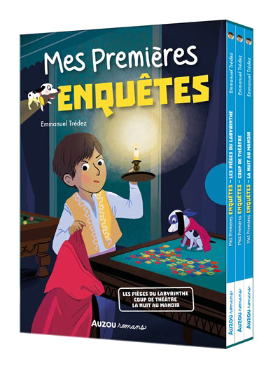 COFFRET BIBLIOTHEQUE 4 (TOMES 10/11/12) MES PREMIERES ENQUETES