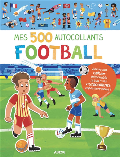 MES 500 AUTOCOLLANTS FOOTBALL