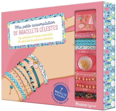 MA PETITE ACCUMULATION DE BRACELETS CELESTES N.E.