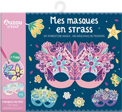 MES MASQUES EN STRASS