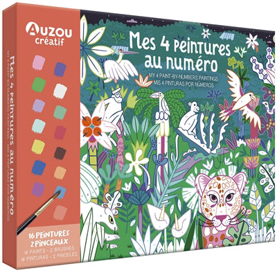MES 4 PEINTURES AU NUMERO