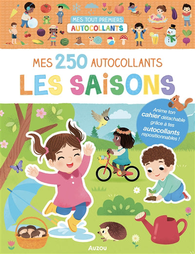 250 AUTOCOLLANTS - LES SAISONS