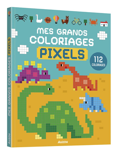 MES GRANDS COLORIAGES - PIXELS