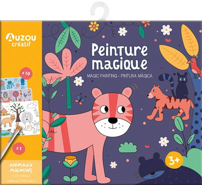 PEINTURE MAGIQUE : ANIMAUX MIGNONS