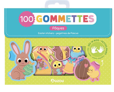 MA POCHETTE DE 100 GOMMETTES : PAQUES