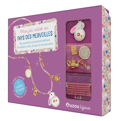 MON JOLI COLLIER ALICE AU PAYS DES MERVEILLES (PETIT COFFRET)