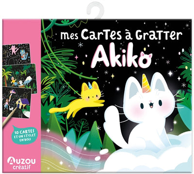 MES CARTES A GRATTER AKIKO