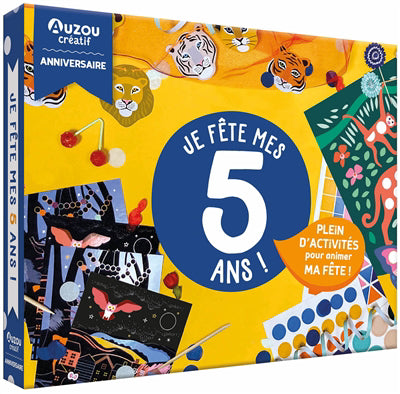 MON COFFRET D'ANNIVERSAIRE : JE FETE MES 5 ANS !