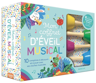 MON COFFRET D'EVEIL MUSICAL (8 CLOCHES MUSICALES EN BOIS)