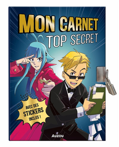 MON CARNET TOP SECRET MANGA