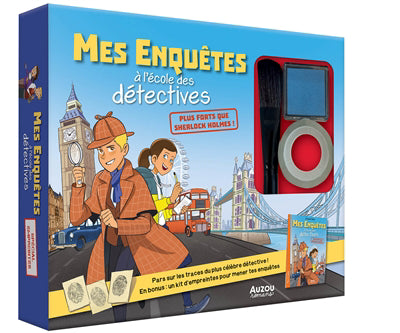 MES ENQUETES A L'ECOLE DES DETECTIVES (PLUS FORTS QUE SHERLOCK HO