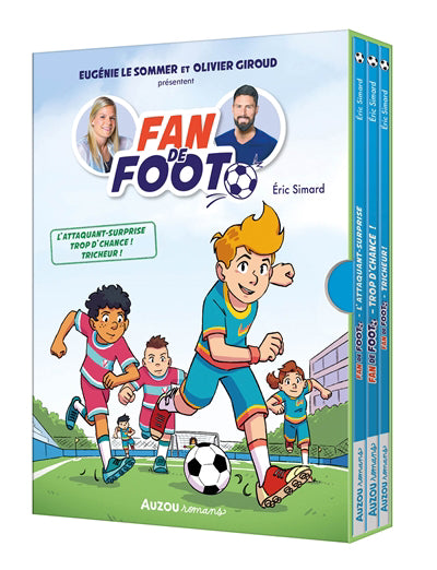 FAN DE FOOT - COFFRET BIBLIOTHEQUE 1 (TOMES 1/2/3)