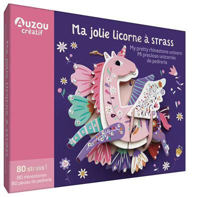 MON COFFRET D'ARTISTE - MA JOLIE LICORNE A STRASS