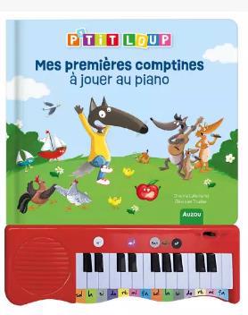 MES PREMIERES COMPTINES A JOUER AU PIANO - P'TIT LOUP