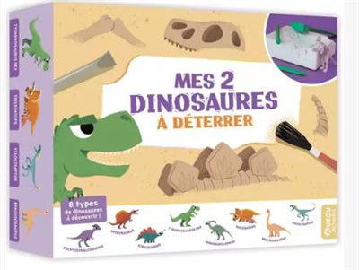 MES 2 DINOSAURES A DETERRER