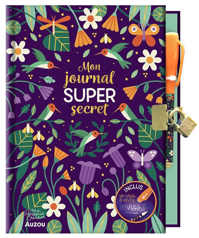 MON CARNET SECRET - ENCRE INVISIBLE