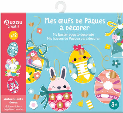 MES OEUFS DE PAQUES A DECORER