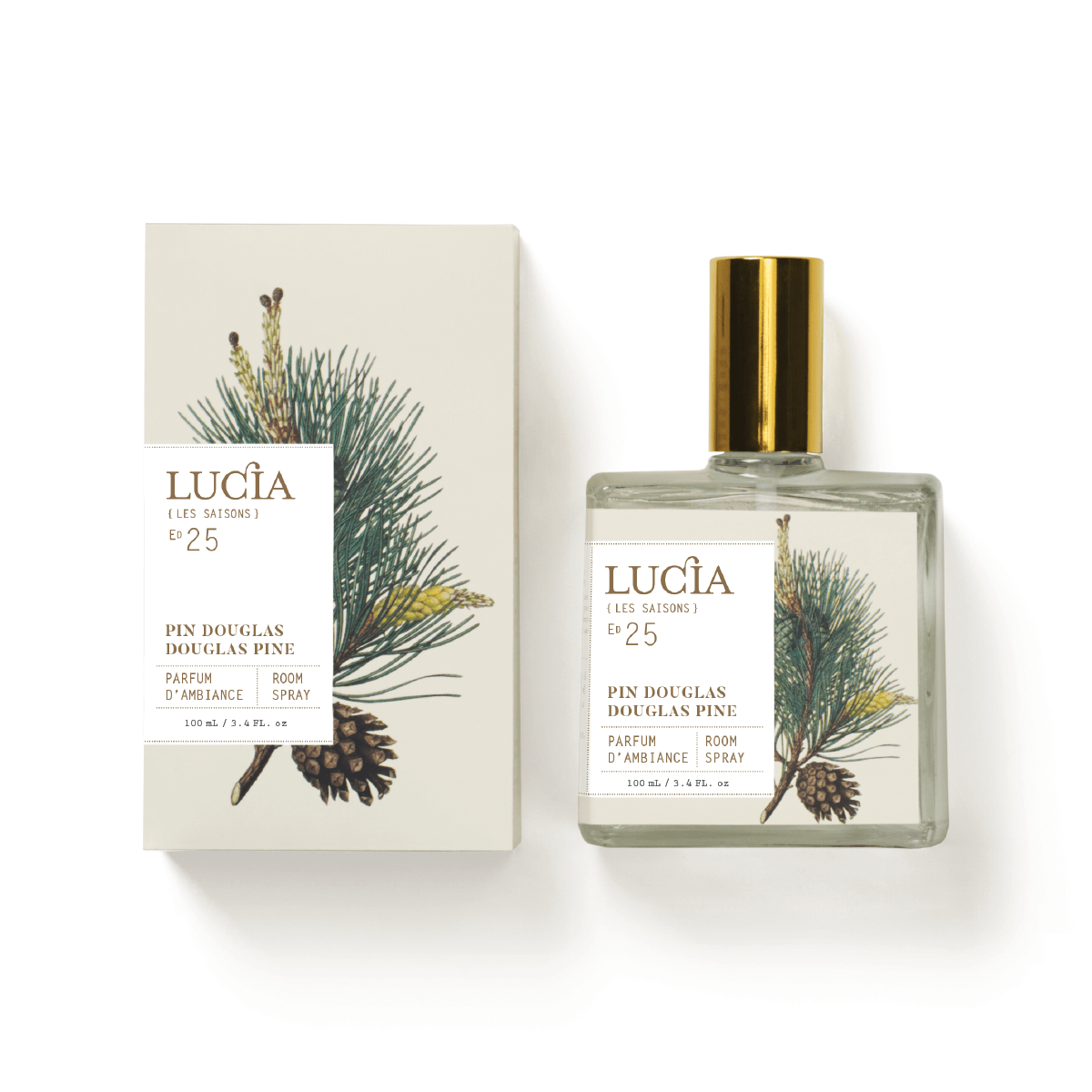 PARFUM AMBIANCE PIN DOUGLAS LES SAISONS LUCIA