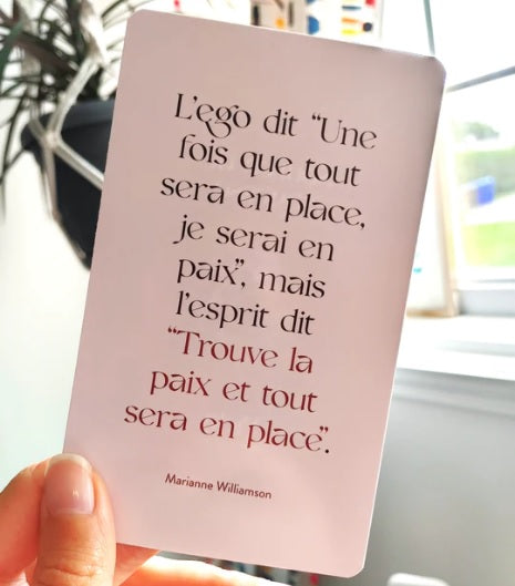 CARTES À PIGER SOURCE DE SAGESSE PAR VICKY 632709956397