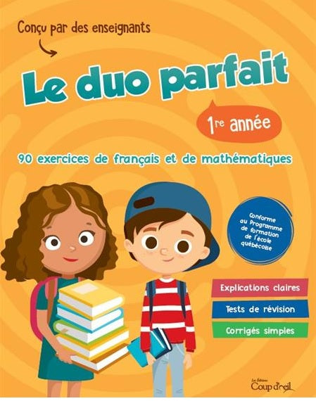 DUO PARFAIT 1ERE ANNEE (FRANCAIS ET MATH)