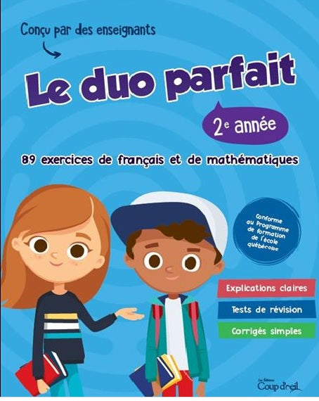 DUO PARFAIT 2E ANNEE (FRANCAIS ET MATH)