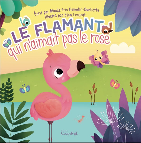 FLAMANT QUI N'AIMAIT PAS LE ROSE